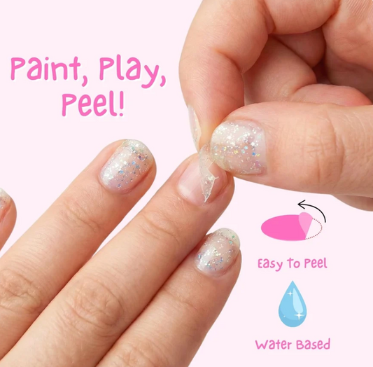 Nagellack Confetti Clouds