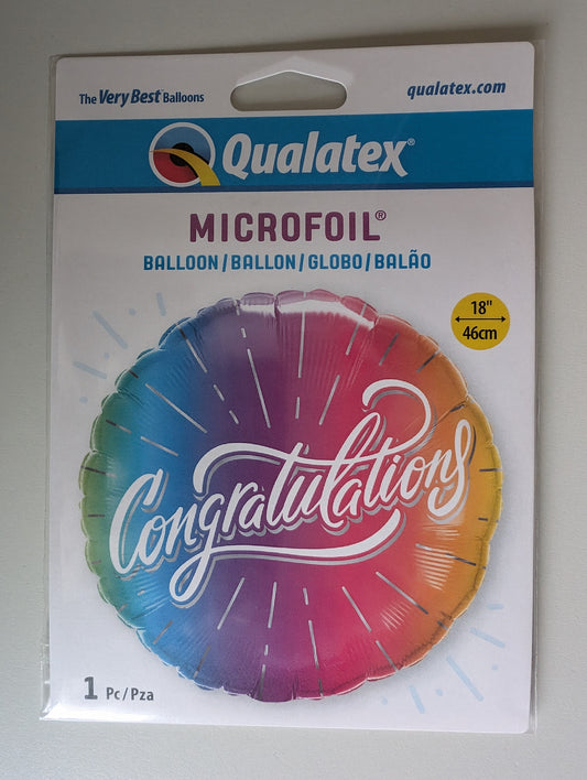 Ballon "Congratulations"