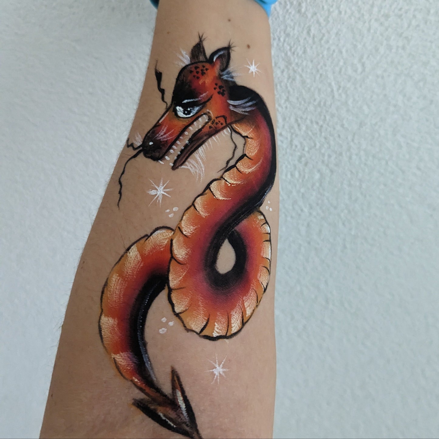 Colorblock "Dragon"