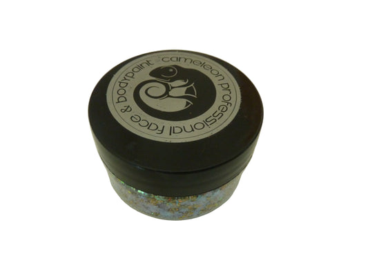 Loose glitter, green-gold