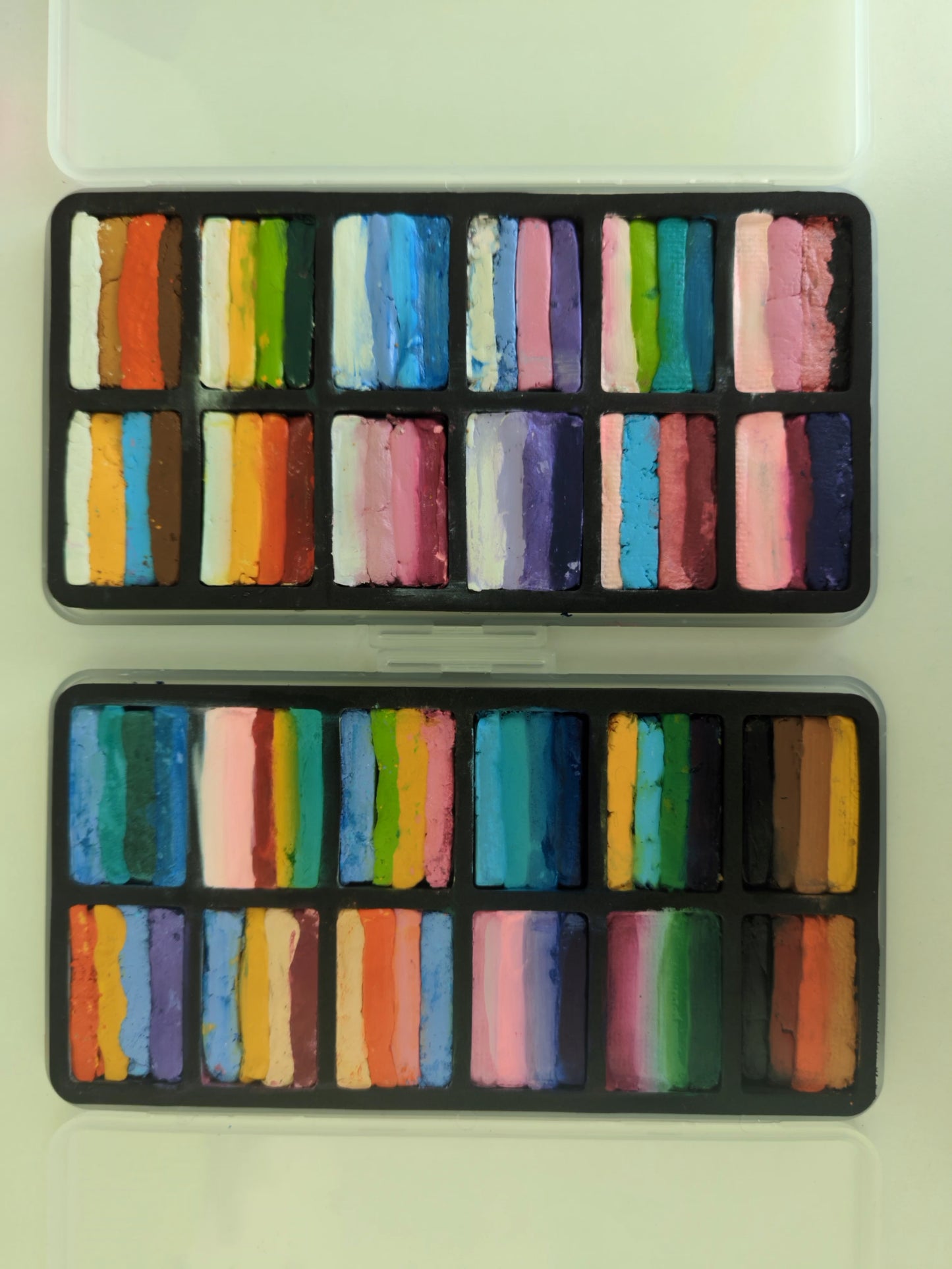 Palette, leer