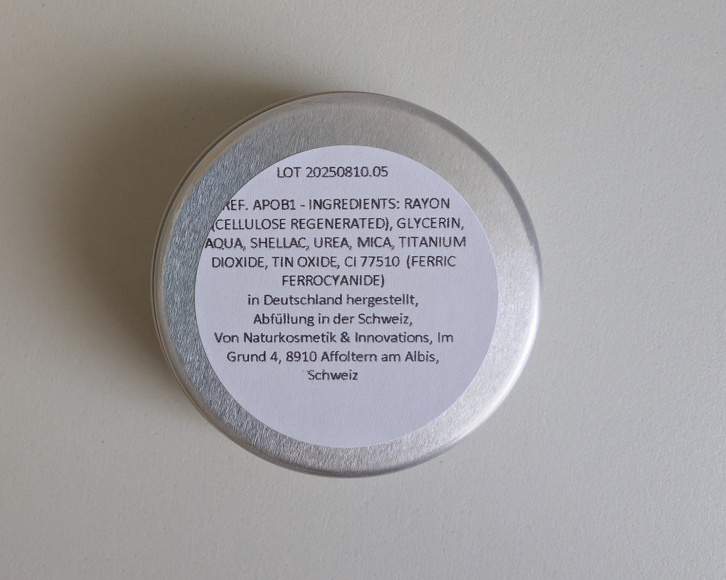 Bio Glitzer, Silber S