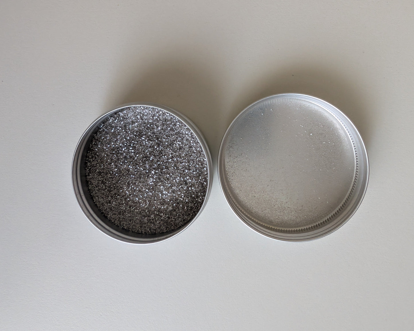 Bio Glitzer, Silber S
