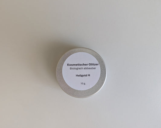 Bio Glitzer, Gold M