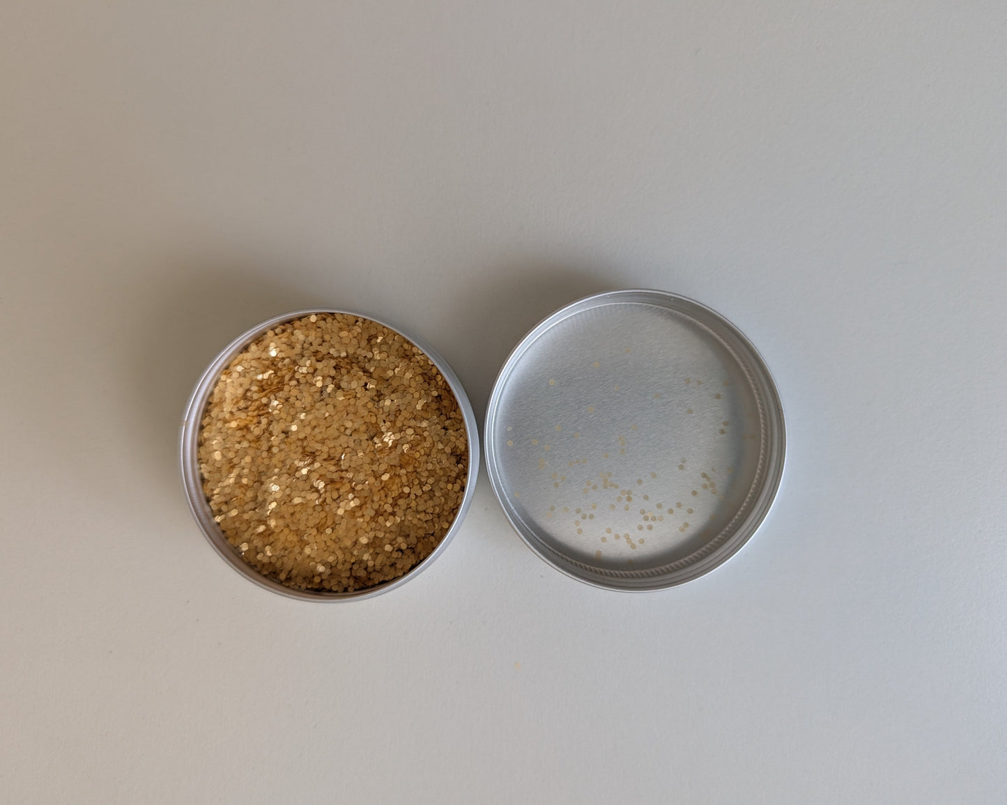 Bio Glitzer, Gold M