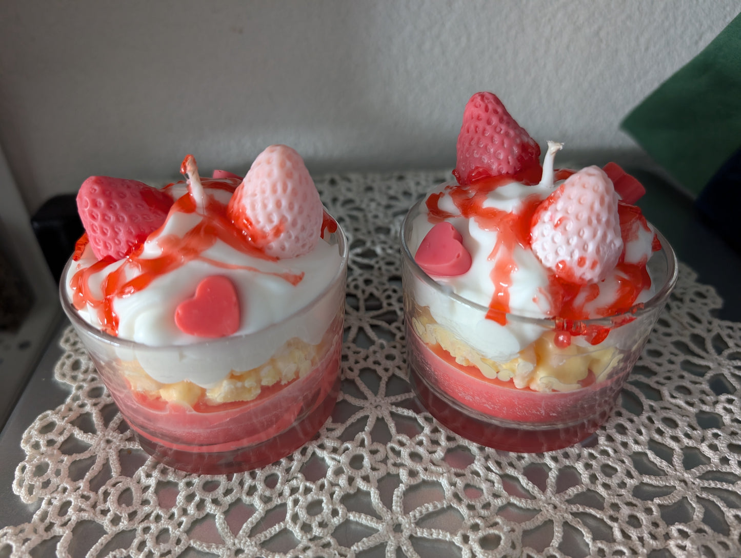 Dessertkerze "Strawberry Cheesecake"