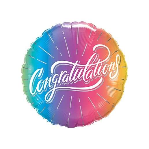 Ballon "Congratulations"