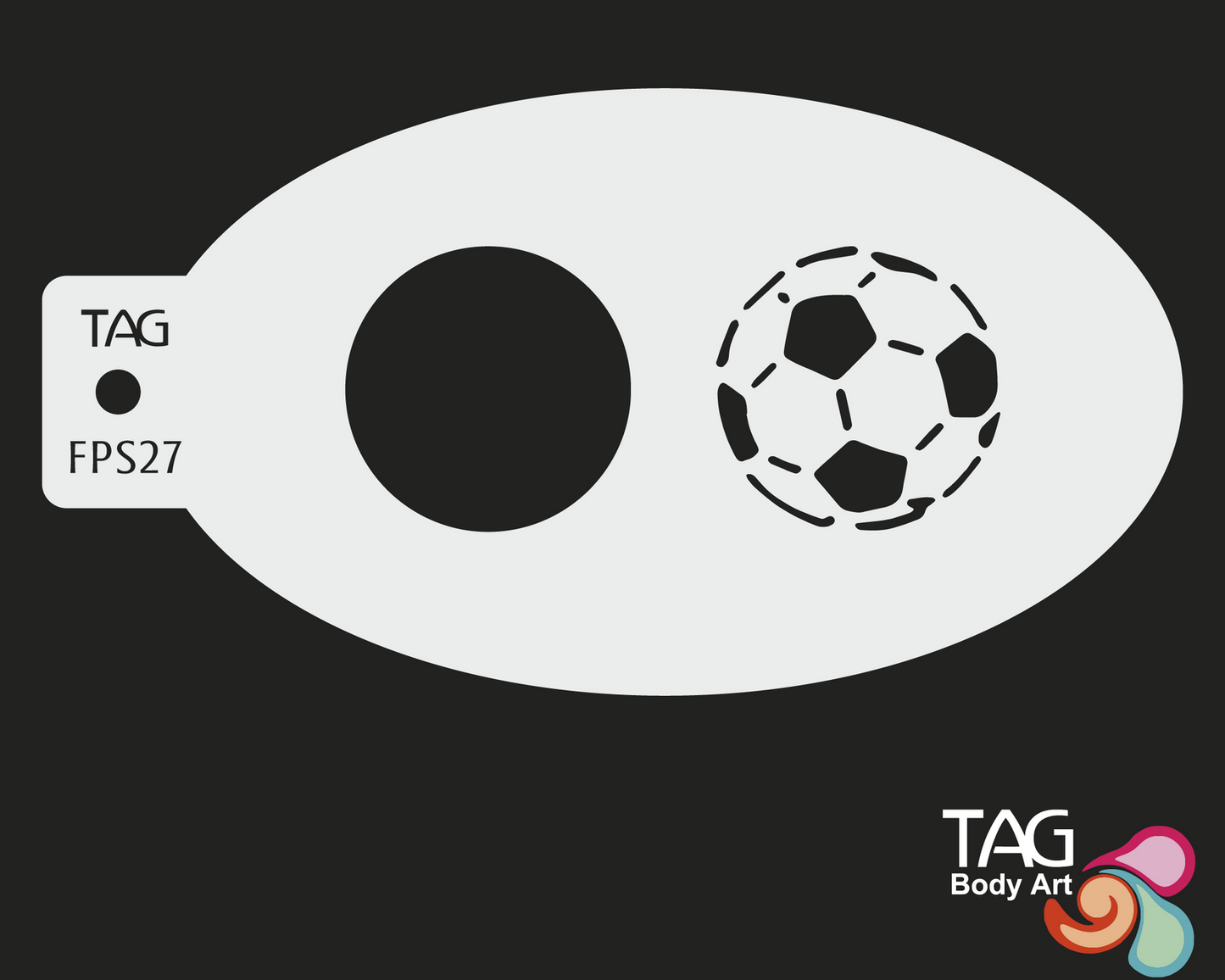 Stencil TAG "Soccer"