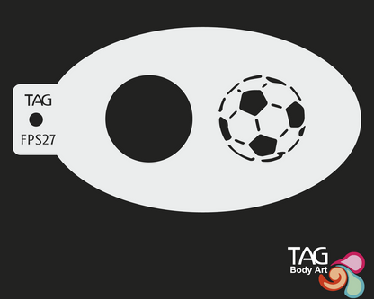 Stencil TAG "Soccer"