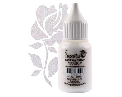 Glitter Sparkling "Weiss"