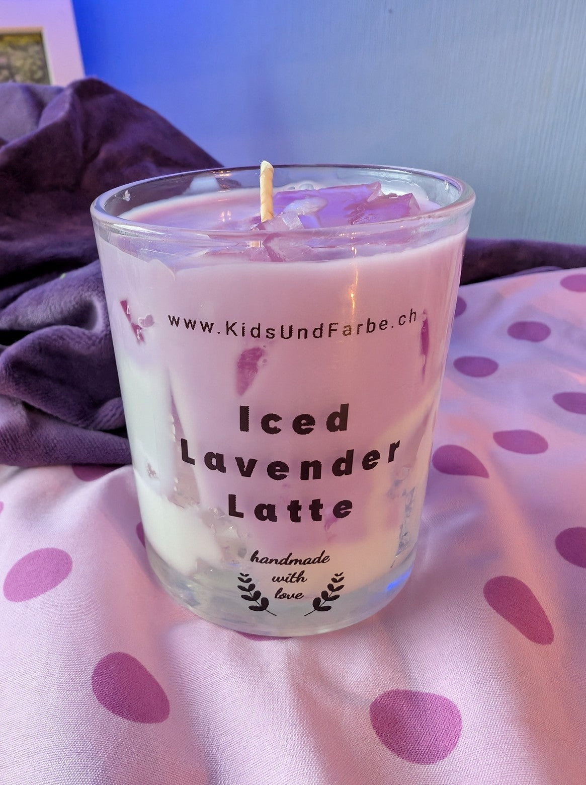 Duftkerze "Iced Lavender Latte"