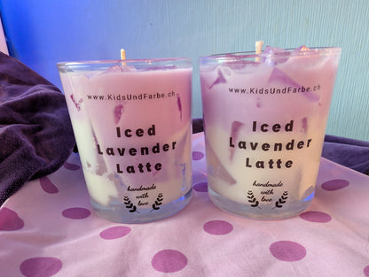 Duftkerze "Iced Lavender Latte"