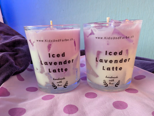 Duftkerze "Iced Lavender Latte"