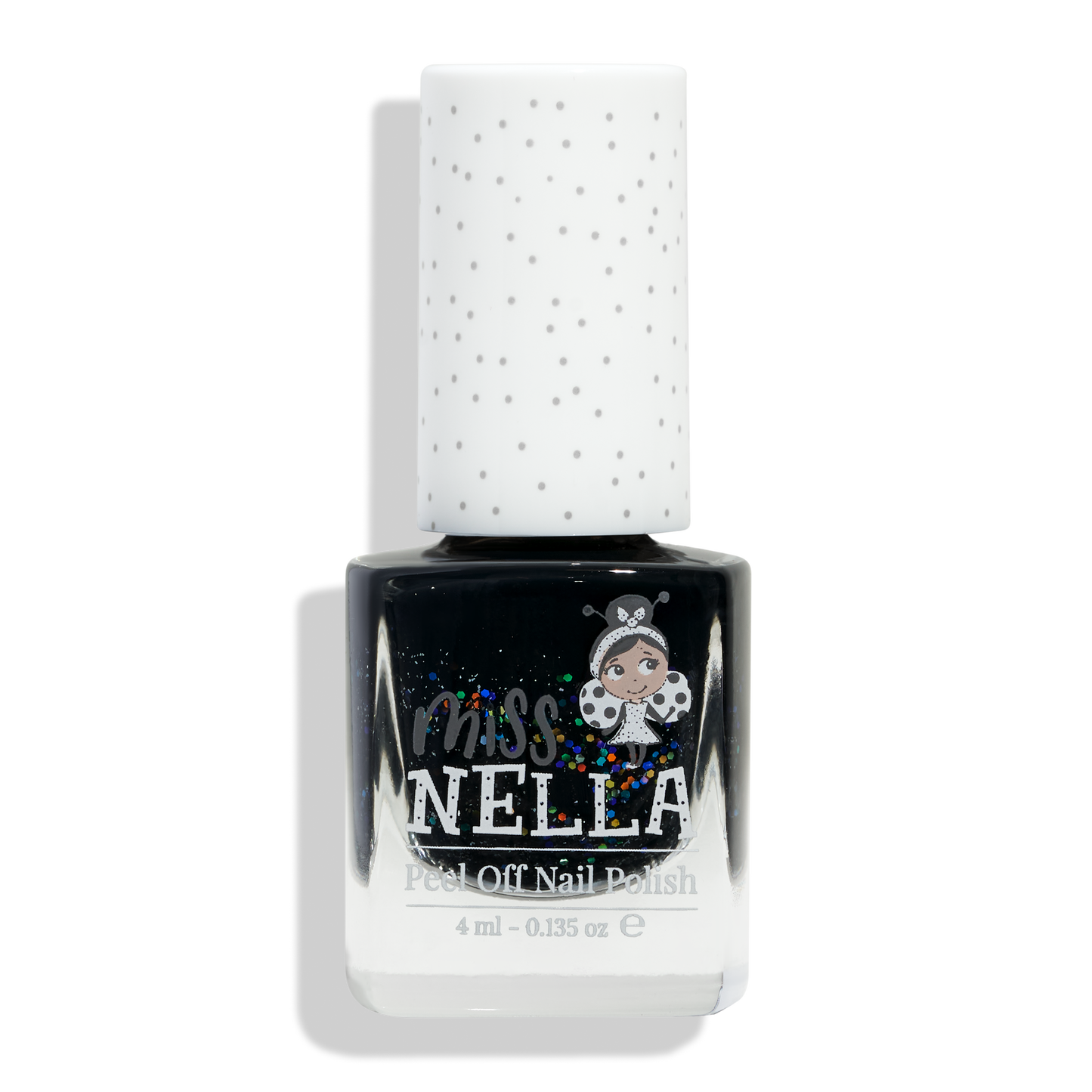 Nagellack Black Glitter