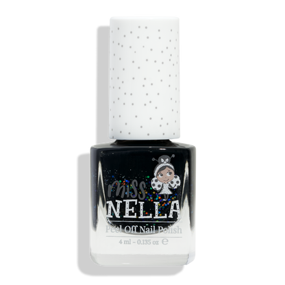 Nagellack Black Glitter