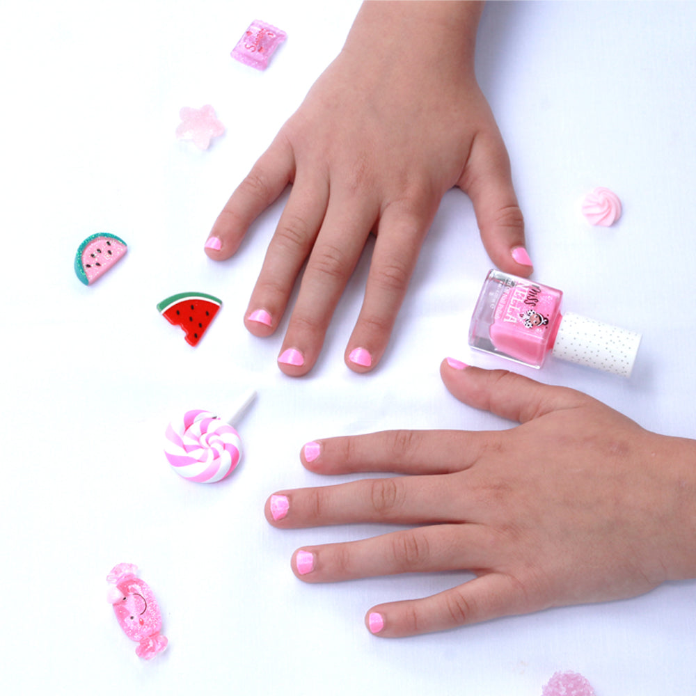 Nagellack Coral Pink Shimmer