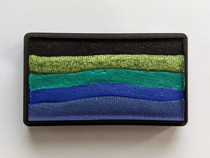 Colorblock "Peacock"