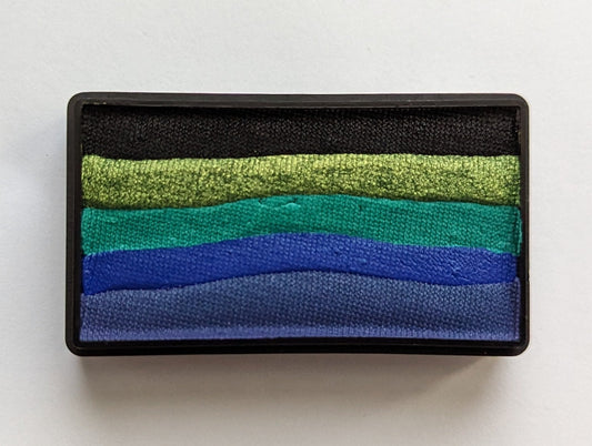 Colorblock "Peacock"
