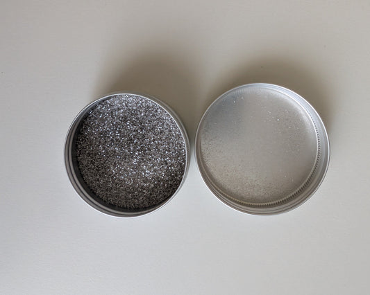 Bio Glitzer, Silber S