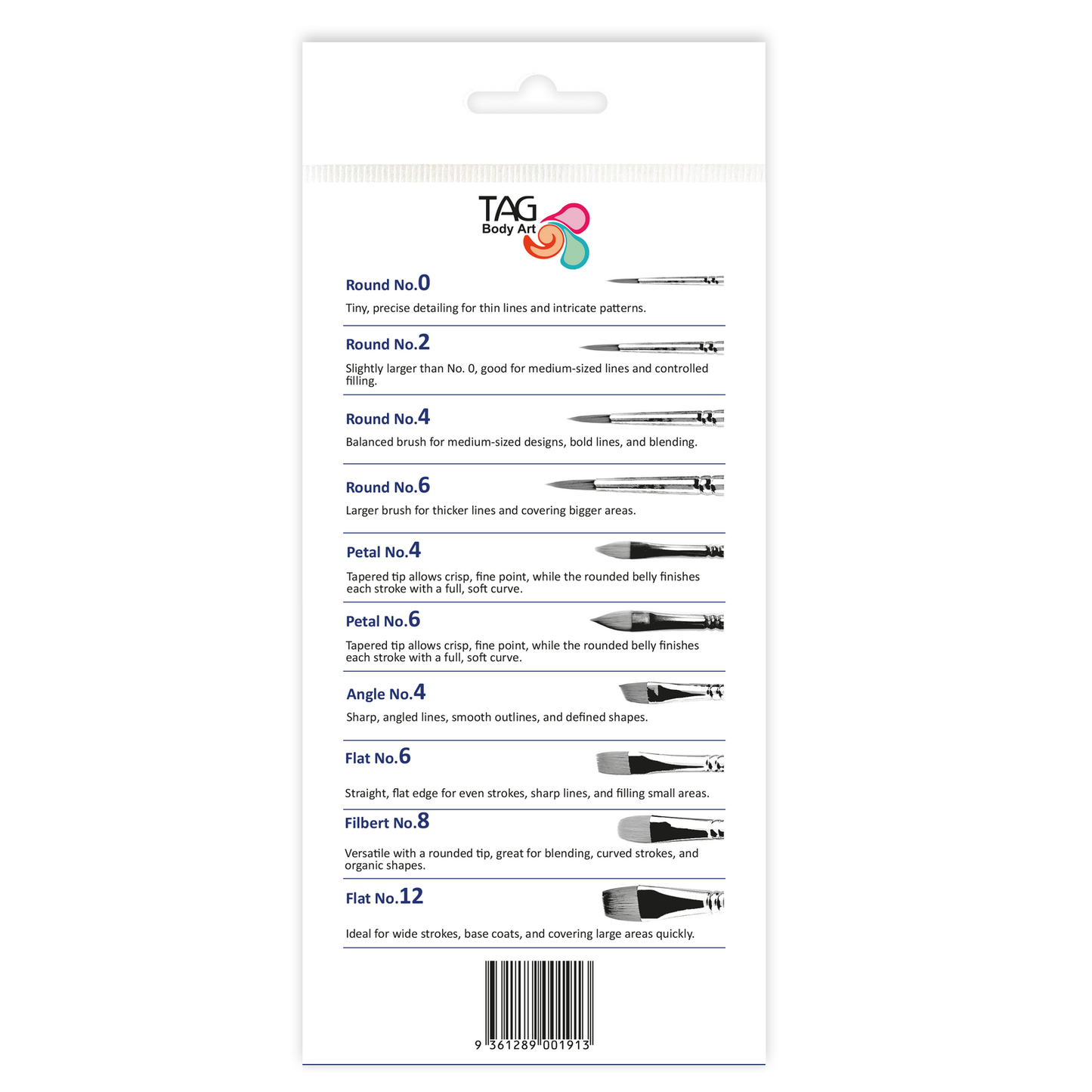 TAG Pinsel Set